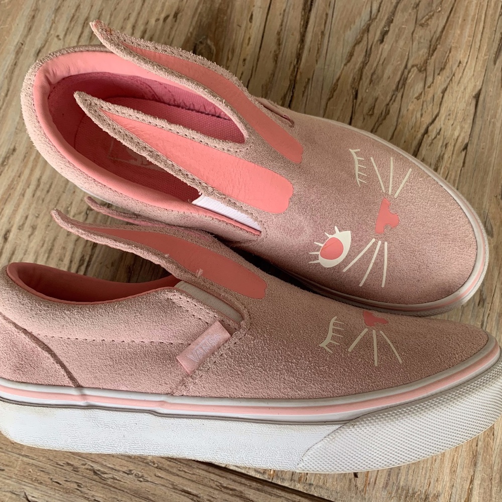 Vans Pink Bunny Shoes 2